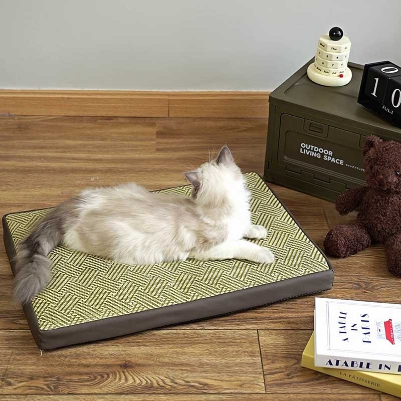 No Sticky Hair Rattan Mat Pet Sleeping Pad